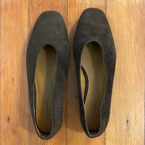 Madewell Black Suede Flats
